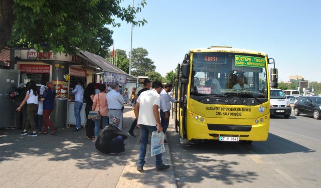 Gaziantep’te toplu taşımada yeni bir dönem!