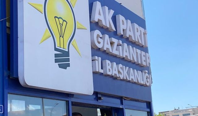 AK Parti Gaziantep’te şok istifa