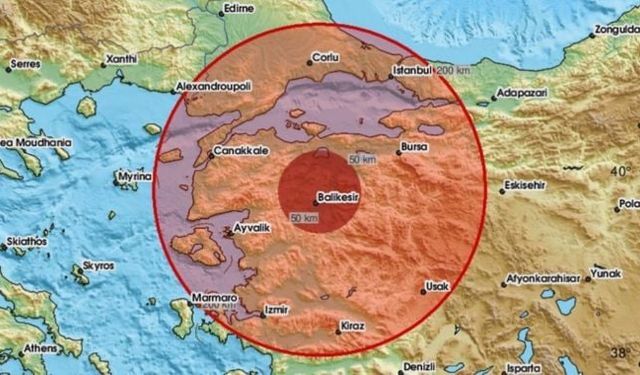 Balıkesir'de 4.1 deprem oldu