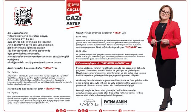 "GAZİANTEP MODELİ" TANITIM İLANI