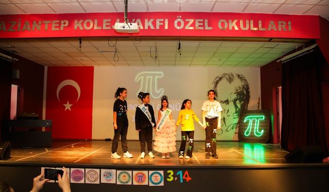 GKV Özel Ortaokulu’nda Pi temalı kostüm tasarlama yarışması