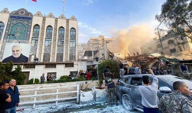 Şam'daki İran Büyükelçiliği Vuruldu, En Az 5 Kişi Öldü