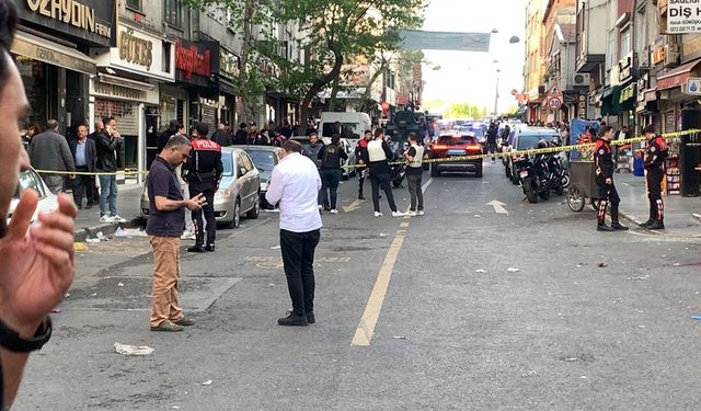 Beyoğlu'nda silahlı saldırı 1 ÖLÜ, 4 Yaralı