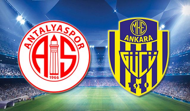 Antalyaspor - Ankaragücü Maçı Canlı İzle: Taraftarium24 Şifresiz Yayın ve Maç Bilgileri