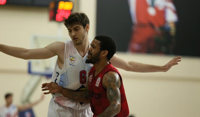Son Dakika! Süper Ligi hedefleyen Gaziantep Basketbol'un Play-Off'taki rakibi belli oldu.