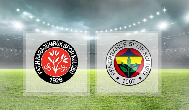 Karagümrük 1 - 2 Fenerbahçe