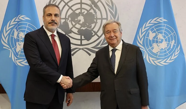 Dışişleri Bakanı Fidan, BM Genel Sekreteri Guterres İle Ne Görüştü