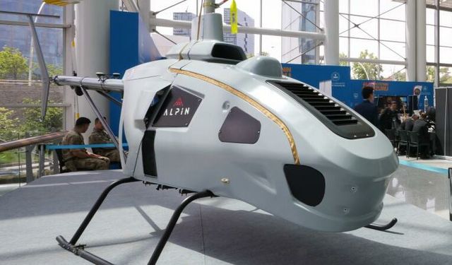 İnsansız helikopter ALPİN, göreve hazırlanıyor
