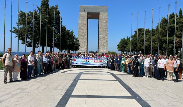 Gazi torunları ecdat ile buluşuyor