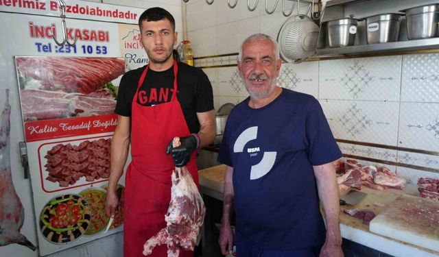 Gaziantep’te kıyma ve kuşbaşı mesaisi