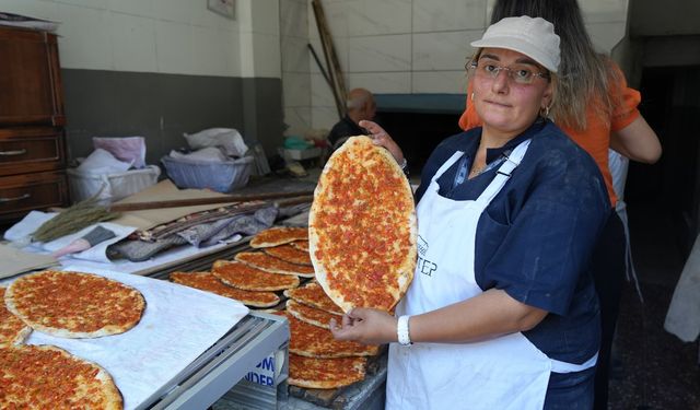 Gaziantep'te erkeklere taş çıkartan kadın usta