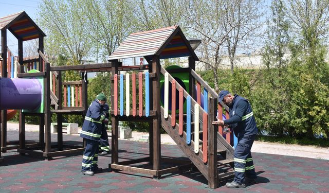 Gaziantep’te parklara modern dokunuş