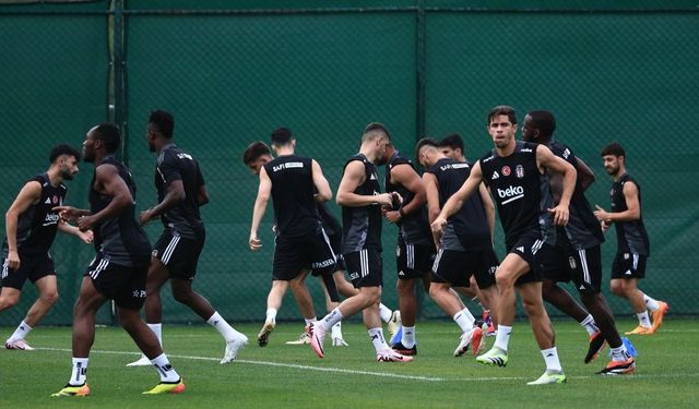 Beşiktaş'ta yeni sezon hazırlıkları sürüyor