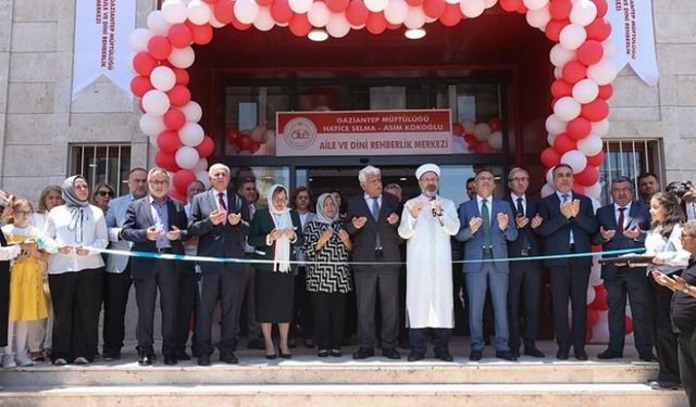 Diyanet Gaziantep'te açılış gerçekleştirdi