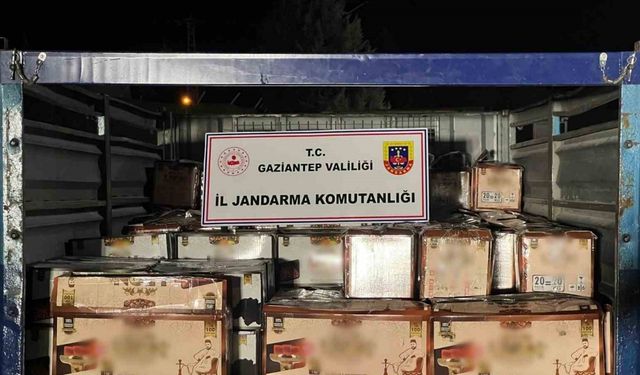 Gaziantep'te kaçak tütün operasyonu