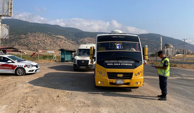 Gaziantep’te araçlara sıkı denetim