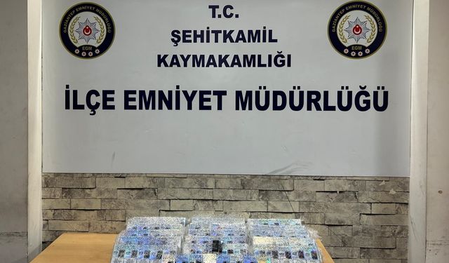 Gaziantep’te kaçakçı operasyonu