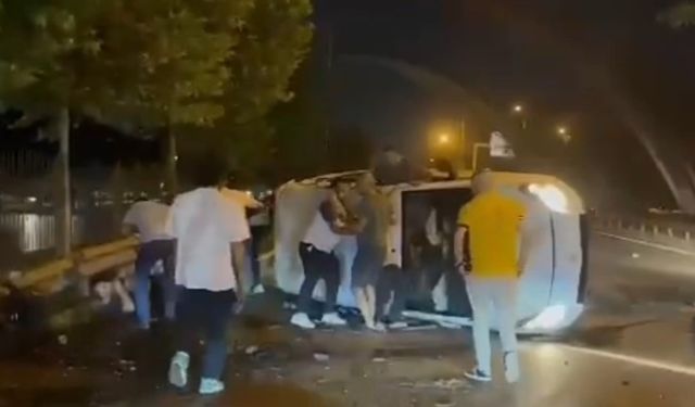 Gaziantep'te korkutan trafik kazası!