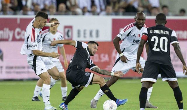 UEFA Avrupa Ligi: Lugano: 3 - Beşiktaş: 3 (Maç sonucu)