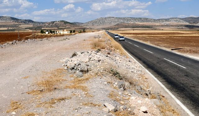 Gaziantep'te duble yol yarım kaldı