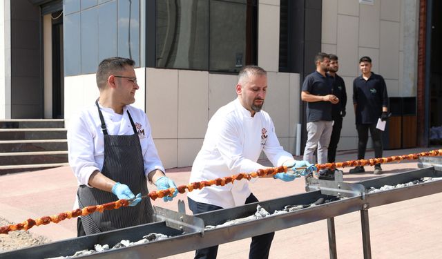 Gaziantep'te dünya rekoruna hazırlanıyor