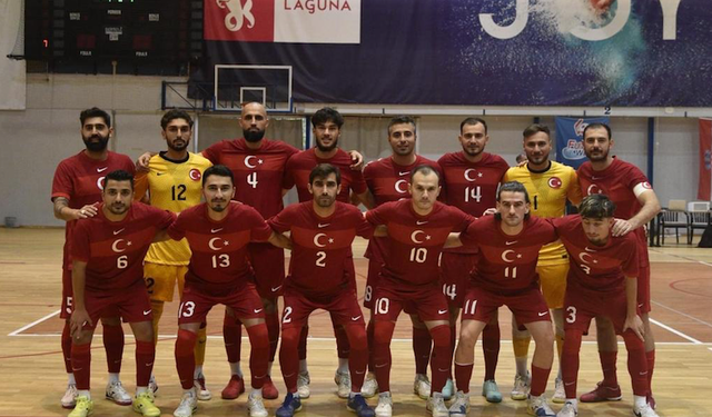 Millî Futsal Takımı'ndan  hayal kırıklığı!