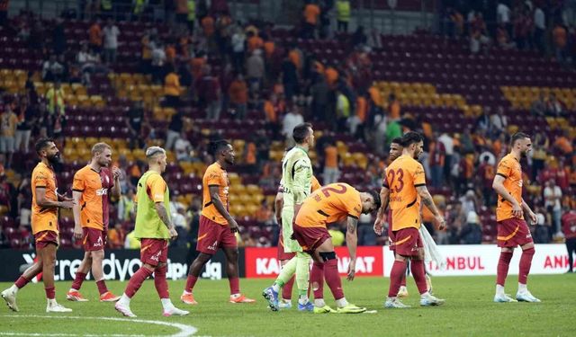 Galatasaray'dan ilk puan kaybı!