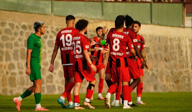 Gaziantep FK’dan güzel prova 5-1