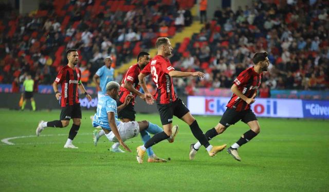 Gaziantep FK’nın Eyüpspor maçındaki ilk 11’i belli oldu