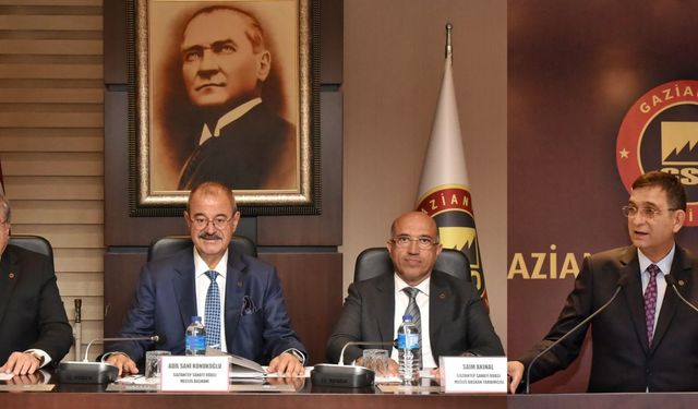 Gaziantep’in ekonomisi GSO’da masaya yatırıldı