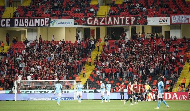 Gaziantep FK'nın cezası belli oldu!