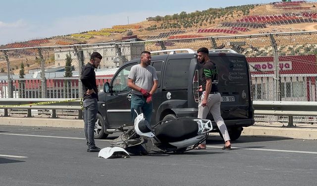 Motosiklet sürücüsünden kötü haber