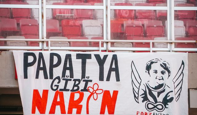 Gaziantep FK'dan Narin pankartı!