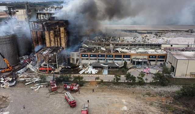 Oba Makarna fabrikasından patlamadan acı haber geldi