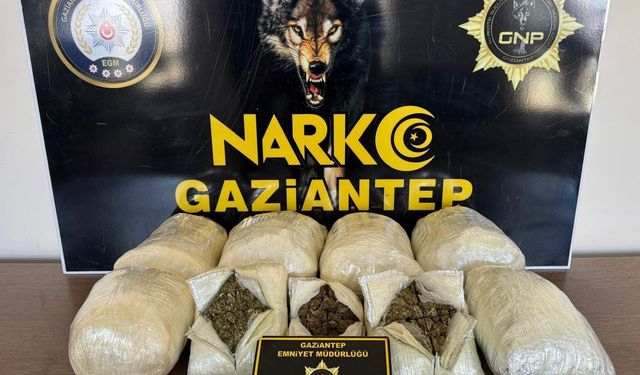 5 kilo skunk ele geçirildi!