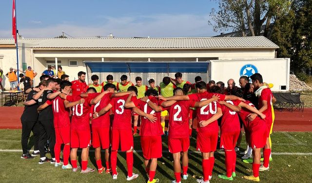 U18 Millî Takım, Slovakya ile berabere kaldı