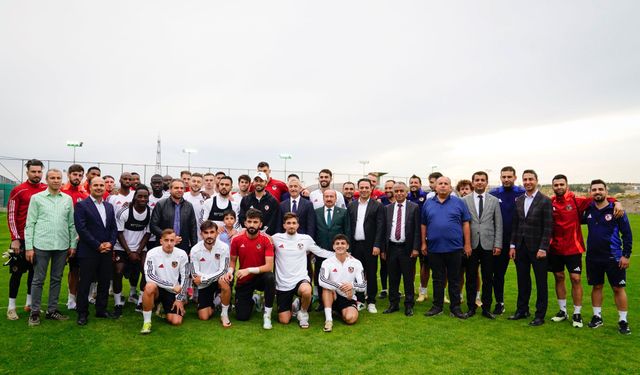 Tahmazoğlu’ndan Gaziantep FK’ya sürpriz ziyaret