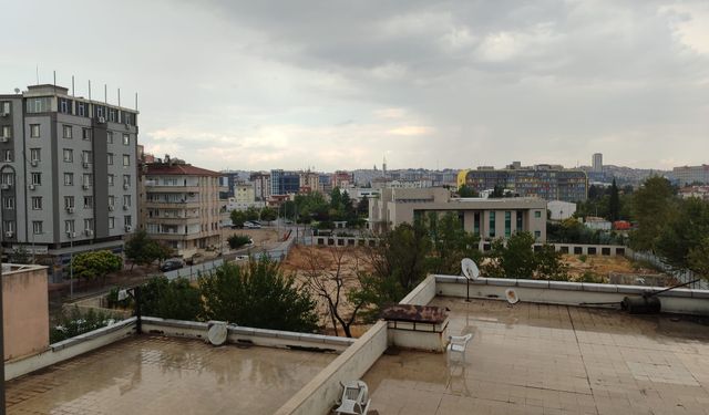 Gaziantep'te yağmur hazırlıksız yakaladı