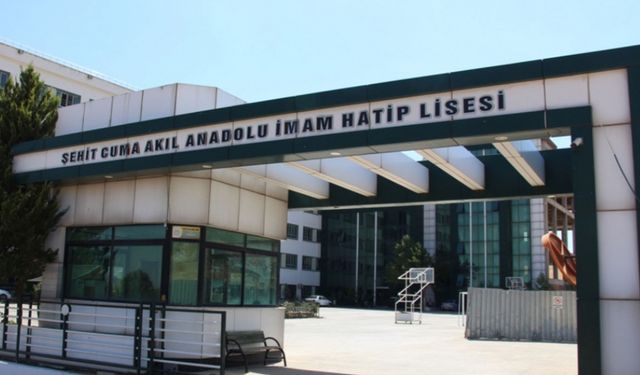 İmam Hatip Lisesi'nde şok hırsızlık