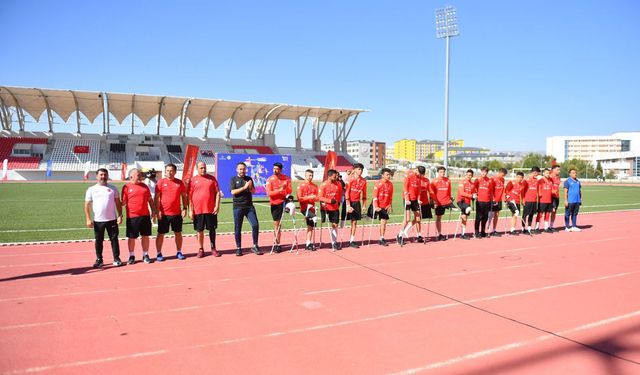 Ampute Takımımız Kırşehir'de şampiyonluğa hazırlanıyor!