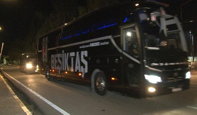 Beşiktaş, Gaziantep'e geldi