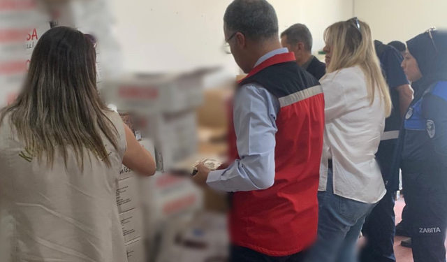 Gaziantep'te şok denetimi! 45 ton bozuk ürün imha edildi!