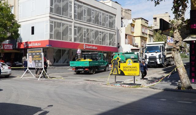 Dülük Caddesi’nin bozuk yolları tarih oluyor!