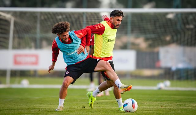 Gaziantep FK, Göztepe maçının hazırlıklarını sürdürdü