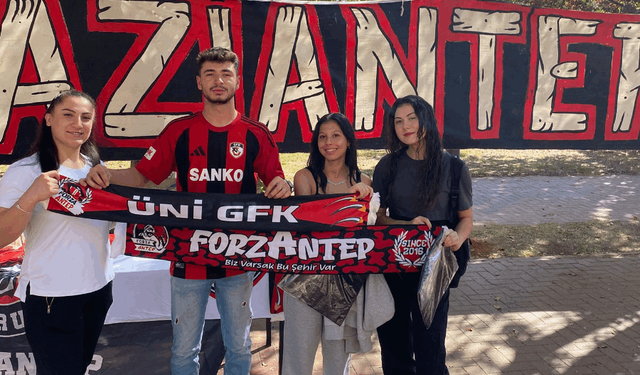 Gaziantep FK'ya öğrenci desteği