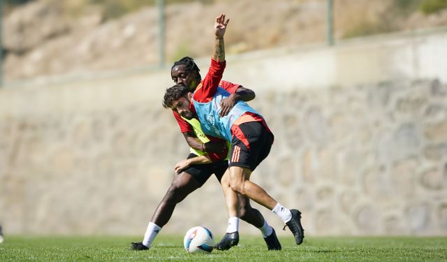 Gaziantep'te futbolcuların hırsı zirveye çıktı!