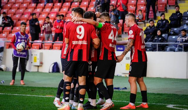 Gaziantep'te hasret bitti 3-1