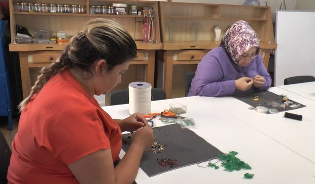 Gaziantep'in el sanatları yeniden hayat buluyor!