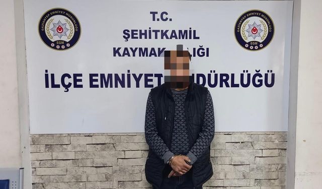 Gaziantep'te firari hükümlü yakalandı!