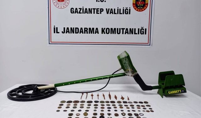 Gaziantep'te tarihi eser kaçakçılığına geçit yok!